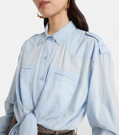 Marant Etoile Valiane cotton shirt | Thumbnail 5 Marant Etoile Valiane cotton shirt | Thumbnail 5