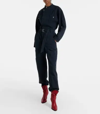 Marant Etoile Nessime cotton and linen jumpsuit | Thumbnail 5 Marant Etoile Nessime cotton and linen jumpsuit | Thumbnail 5