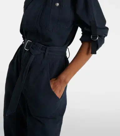 Marant Etoile Nessime cotton and linen jumpsuit | Thumbnail 8 Marant Etoile Nessime cotton and linen jumpsuit | Thumbnail 8