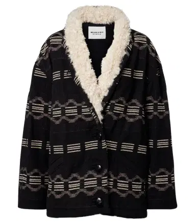 Marant Étoile Qayla cotton-blend jacquard jacket | Thumbnail 1 Marant Étoile Qayla cotton-blend jacquard jacket | Thumbnail 1