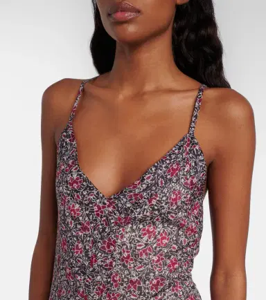 Marant Étoile Danielle floral cotton voile minidress | Thumbnail 3 Marant Étoile Danielle floral cotton voile minidress | Thumbnail 3