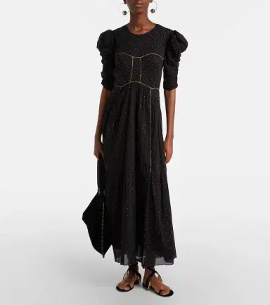 Marant Etoile Sichene polka-dot cotton maxi dress | Thumbnail 2 Marant Etoile Sichene polka-dot cotton maxi dress | Thumbnail 2