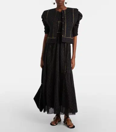 Marant Etoile Sichene polka-dot cotton maxi dress | Thumbnail 3 Marant Etoile Sichene polka-dot cotton maxi dress | Thumbnail 3