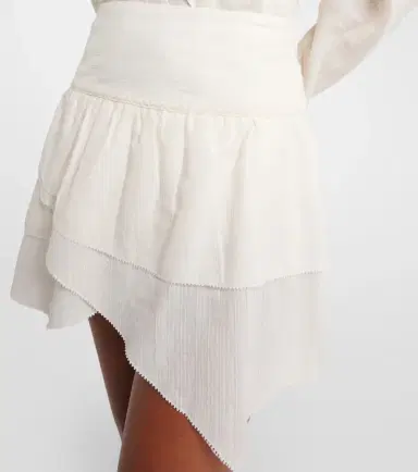 Marant Étoile Dejha cotton and linen-blend miniskirt | Thumbnail 2 Marant Étoile Dejha cotton and linen-blend miniskirt | Thumbnail 2
