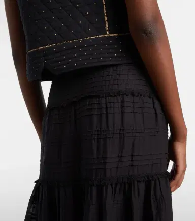 Marant Étoile Paoline lace-trimmed maxi skirt | Thumbnail 3 Marant Étoile Paoline lace-trimmed maxi skirt | Thumbnail 3