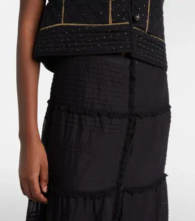 Marant Étoile Paoline lace-trimmed maxi skirt | Thumbnail 5 Marant Étoile Paoline lace-trimmed maxi skirt | Thumbnail 5