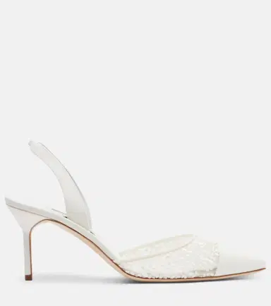 Manolo Blahnik Capsli 70 slingback pumps | Thumbnail 4 Manolo Blahnik Capsli 70 slingback pumps | Thumbnail 4