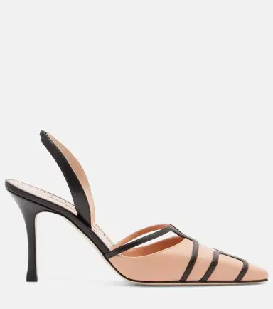 Manolo Blahnik Sarto 90 leather slingback pumps | Thumbnail 3 Manolo Blahnik Sarto 90 leather slingback pumps | Thumbnail 3