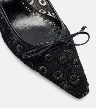Manolo Blahnik Martebal 50 lace bow-detail pumps | Thumbnail 4 Manolo Blahnik Martebal 50 lace bow-detail pumps | Thumbnail 4