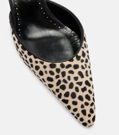 Manolo Blahnik Carolyne 50 leopard-print calf hair mules | Thumbnail 3 Manolo Blahnik Carolyne 50 leopard-print calf hair mules | Thumbnail 3