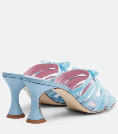 Manolo Blahnik Clementel 70 velvet mules | Thumbnail 3 Manolo Blahnik Clementel 70 velvet mules | Thumbnail 3