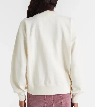Marant Étoile Logo cotton-blend fleece sweatshirt | Thumbnail 5 Marant Étoile Logo cotton-blend fleece sweatshirt | Thumbnail 5