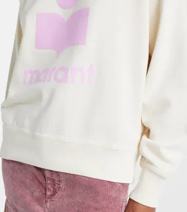 Marant Étoile Logo cotton-blend fleece sweatshirt | Thumbnail 6 Marant Étoile Logo cotton-blend fleece sweatshirt | Thumbnail 6