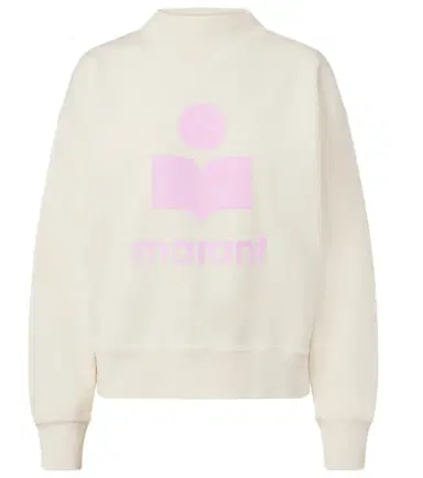 Marant Étoile Logo cotton-blend fleece sweatshirt | Thumbnail 1 Marant Étoile Logo cotton-blend fleece sweatshirt | Thumbnail 1