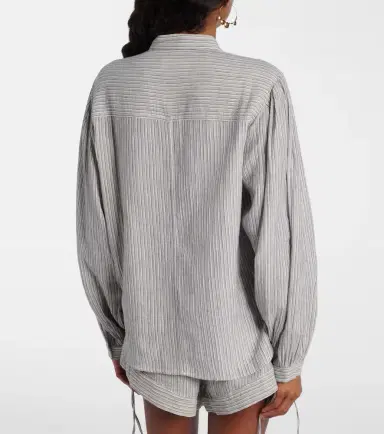 Marant Étoile Selvia striped cotton shirt | Thumbnail 4 Marant Étoile Selvia striped cotton shirt | Thumbnail 4