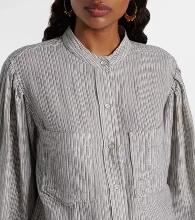 Marant Étoile Selvia striped cotton shirt | Thumbnail 6 Marant Étoile Selvia striped cotton shirt | Thumbnail 6