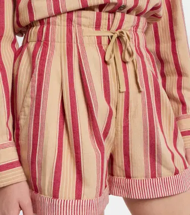 Marant Étoile Nirma striped cotton shorts | Thumbnail 3 Marant Étoile Nirma striped cotton shorts | Thumbnail 3