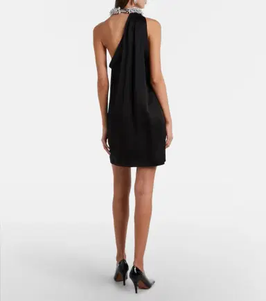 Stella McCartney Embellished satin minidress | Thumbnail 5 Stella McCartney Embellished satin minidress | Thumbnail 5
