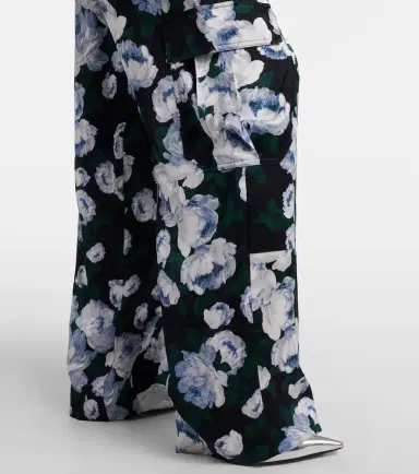 Stella McCartney Printed satin pajama pants | Thumbnail 2 Stella McCartney Printed satin pajama pants | Thumbnail 2