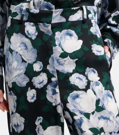 Stella McCartney Printed satin pajama pants | Thumbnail 4 Stella McCartney Printed satin pajama pants | Thumbnail 4