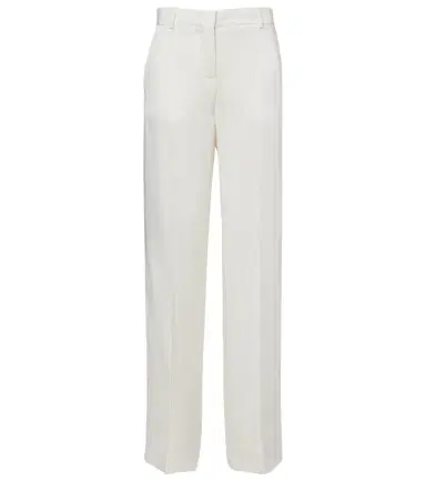Stella McCartney Satin wide-leg pants | Thumbnail 1 Stella McCartney Satin wide-leg pants | Thumbnail 1