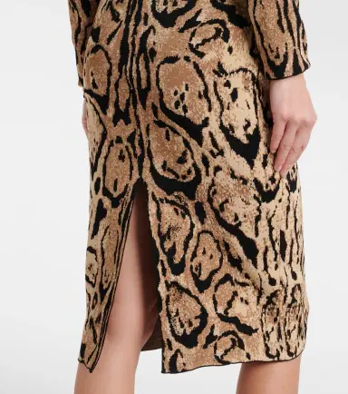 Stella McCartney Jacquard pencil skirt | Thumbnail 2 Stella McCartney Jacquard pencil skirt | Thumbnail 2
