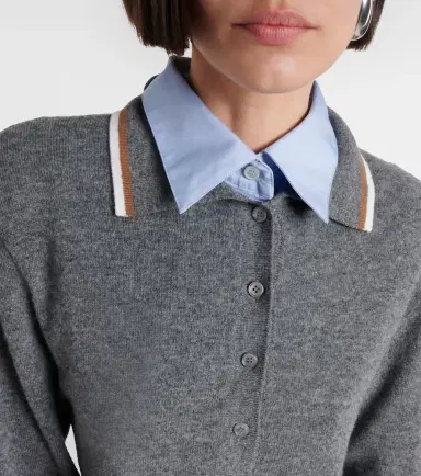 Stella McCartney Layered virgin wool polo sweater | Thumbnail 2 Stella McCartney Layered virgin wool polo sweater | Thumbnail 2