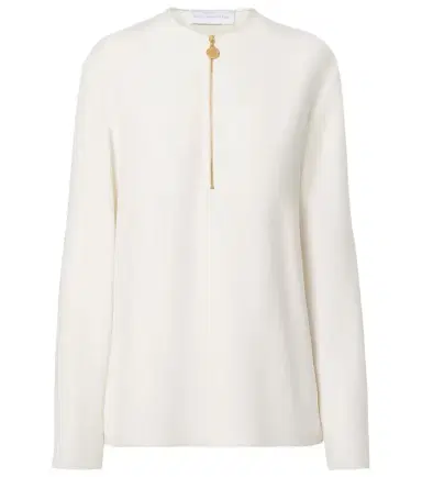 Stella McCartney Iconic half-zip top | Thumbnail 1 Stella McCartney Iconic half-zip top | Thumbnail 1