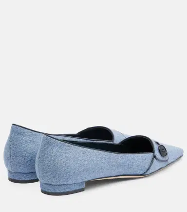Manolo Blahnik Lulamae herringbone ballet flats | Thumbnail 3 Manolo Blahnik Lulamae herringbone ballet flats | Thumbnail 3