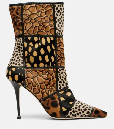 Manolo Blahnik Trulona 105 calf hair ankle boots | Thumbnail 2 Manolo Blahnik Trulona 105 calf hair ankle boots | Thumbnail 2