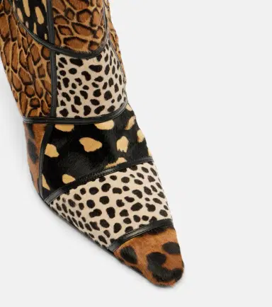 Manolo Blahnik Trulona 105 calf hair ankle boots | Thumbnail 3 Manolo Blahnik Trulona 105 calf hair ankle boots | Thumbnail 3