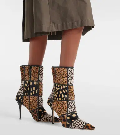 Manolo Blahnik Trulona 105 calf hair ankle boots | Thumbnail 5 Manolo Blahnik Trulona 105 calf hair ankle boots | Thumbnail 5