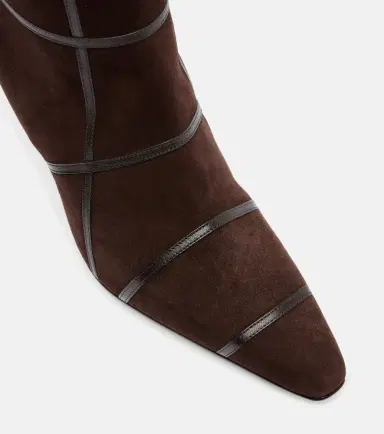 Manolo Blahnik Trulona 90 suede ankle boots | Thumbnail 4 Manolo Blahnik Trulona 90 suede ankle boots | Thumbnail 4
