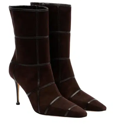 Manolo Blahnik Trulona 90 suede ankle boots | Thumbnail 1 Manolo Blahnik Trulona 90 suede ankle boots | Thumbnail 1