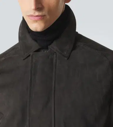Saman Amel City suede jacket | Thumbnail 2 Saman Amel City suede jacket | Thumbnail 2