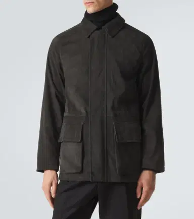 Saman Amel City suede jacket | Thumbnail 3 Saman Amel City suede jacket | Thumbnail 3