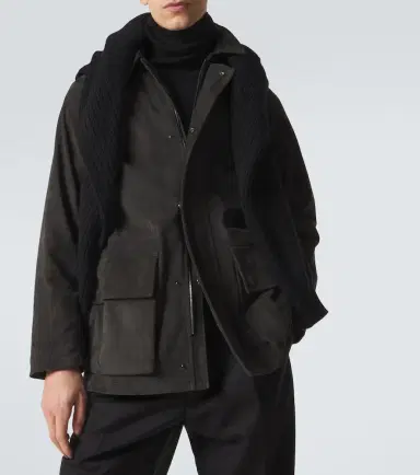 Saman Amel City suede jacket | Thumbnail 4 Saman Amel City suede jacket | Thumbnail 4