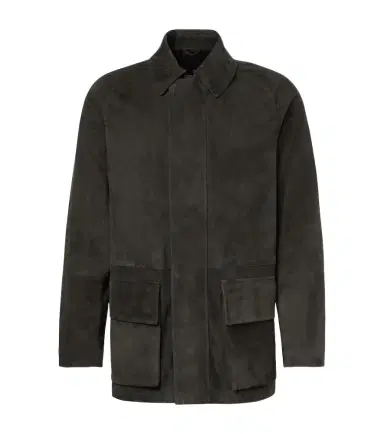 Saman Amel City suede jacket | Thumbnail 1 Saman Amel City suede jacket | Thumbnail 1
