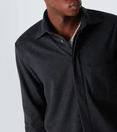 Saman Amel Cashmere overshirt | Thumbnail 3 Saman Amel Cashmere overshirt | Thumbnail 3