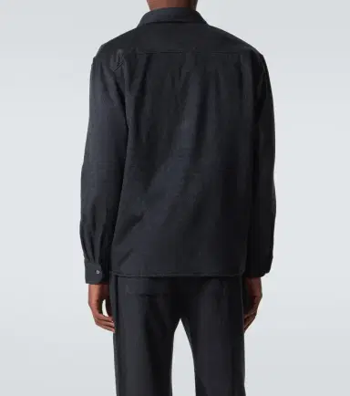 Saman Amel Cashmere overshirt | Thumbnail 4 Saman Amel Cashmere overshirt | Thumbnail 4