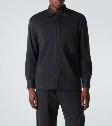 Saman Amel Cashmere overshirt | Thumbnail 5 Saman Amel Cashmere overshirt | Thumbnail 5