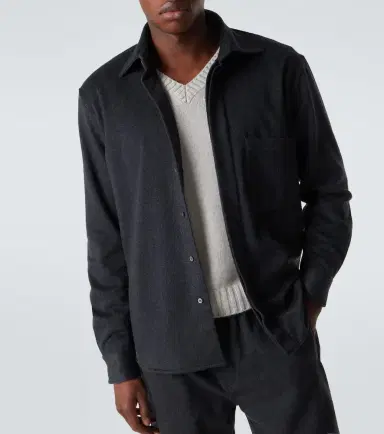 Saman Amel Cashmere overshirt | Thumbnail 6 Saman Amel Cashmere overshirt | Thumbnail 6