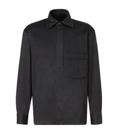 Saman Amel Cashmere overshirt | Thumbnail 1 Saman Amel Cashmere overshirt | Thumbnail 1