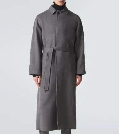 Saman Amel Belted wool overcoat | Thumbnail 3 Saman Amel Belted wool overcoat | Thumbnail 3
