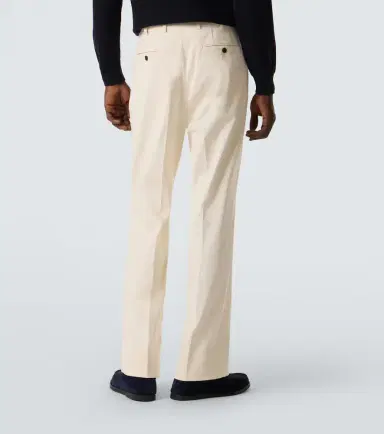 Saman Amel Cotton straight pants | Thumbnail 4 Saman Amel Cotton straight pants | Thumbnail 4
