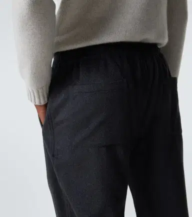 Saman Amel Cashmere straight pants | Thumbnail 3 Saman Amel Cashmere straight pants | Thumbnail 3