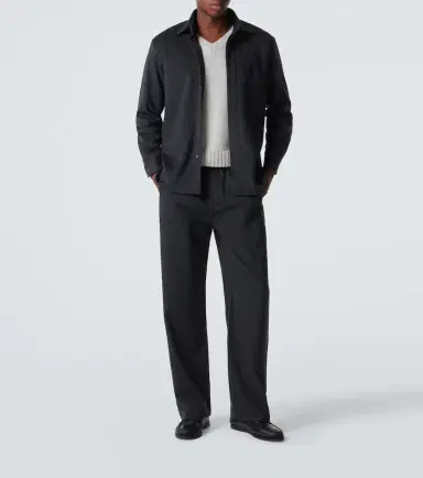 Saman Amel Cashmere straight pants | Thumbnail 6 Saman Amel Cashmere straight pants | Thumbnail 6