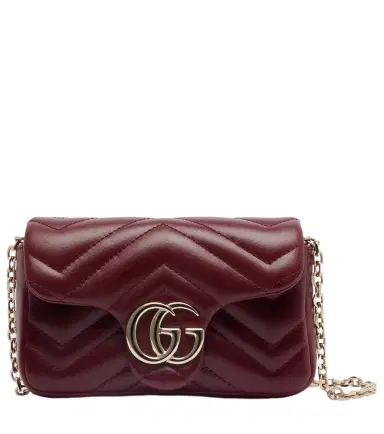 Gucci GG Marmont Mini leather crossbody bag | Thumbnail 1 Gucci GG Marmont Mini leather crossbody bag | Thumbnail 1