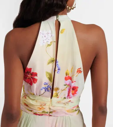 Roberto Cavalli Floral silk gown | Thumbnail 5 Roberto Cavalli Floral silk gown | Thumbnail 5