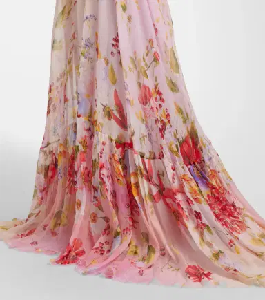 Roberto Cavalli Floral silk gown | Thumbnail 6 Roberto Cavalli Floral silk gown | Thumbnail 6
